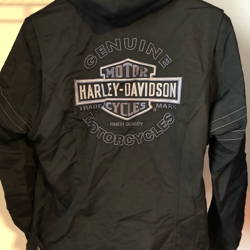 🧥NEVER WORN layered Harley Jacket!🖤